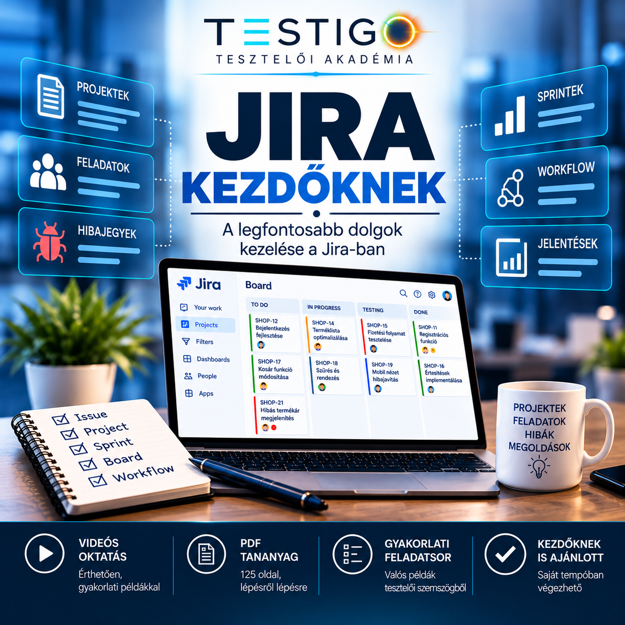 Jira tanfolyam kezdőknek